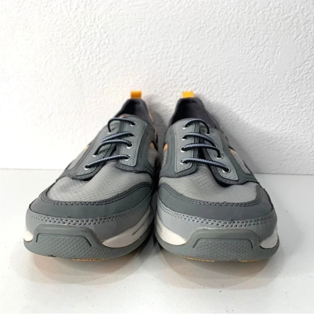 Dunham Men's Captain Sport Boat Shoe Grey Size 7.5 Modern Sporty Casual‎ Deck